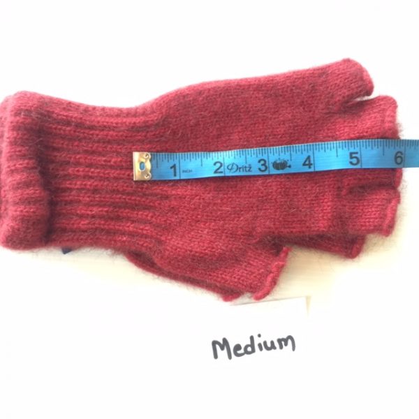 Possum and Merino Fingerless Gloves (1)