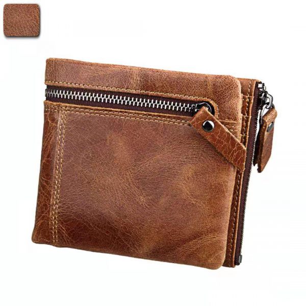 Genuine Leather wallet with RFID protection (3)