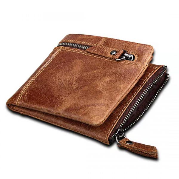 Genuine Leather wallet with RFID protection (5)