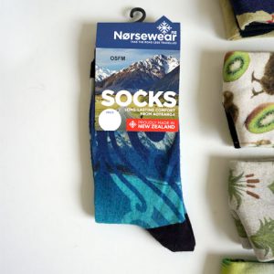 Koru Pattern Socks - Digitally Printed Socks - Kiwi Merino and More