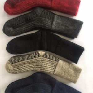 Possum and Merino Socks with Comfort Top