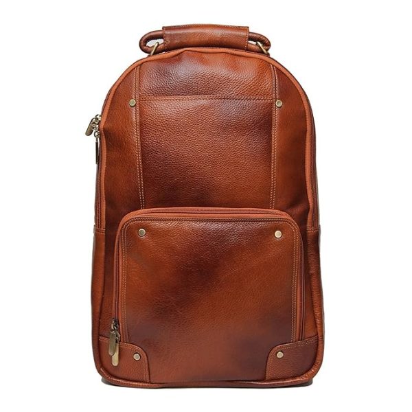 Leather Backpack (18inch) - Image 8