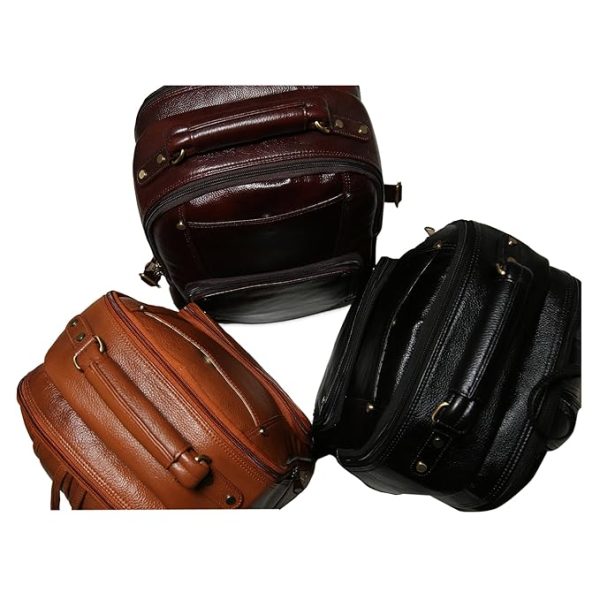 Leather Backpack (18inch) - Image 2