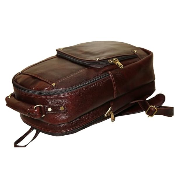 Leather Backpack (18inch) - Image 4