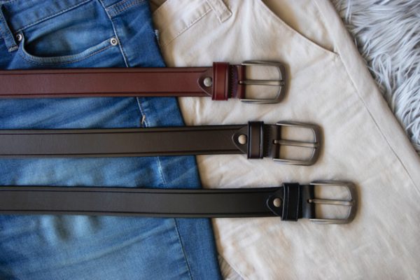 Genuine Leather Belt - Style G