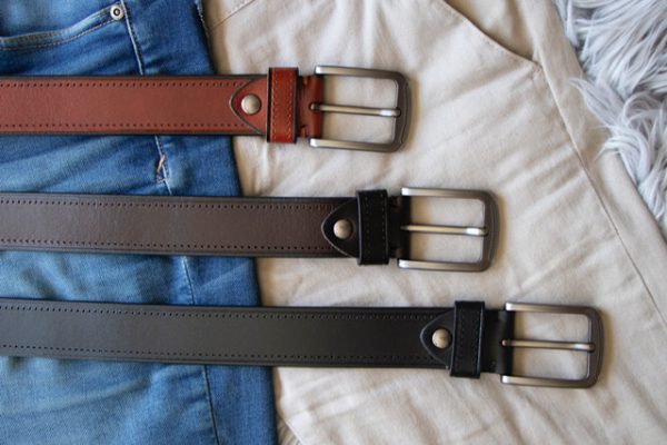 Genuine Leather Belt Style-E