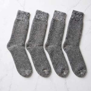 Long length Merino Wool Socks (4 pairs)